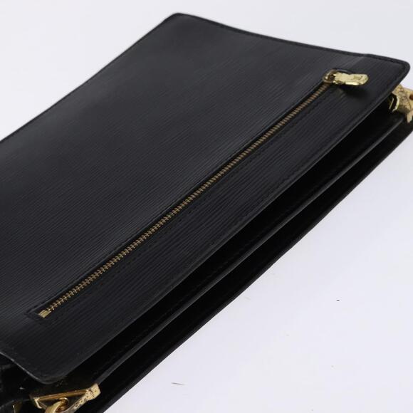 LOUIS VUITTON Epi Angian Shoulder Bag Black M52112 - Picture 6 of 12